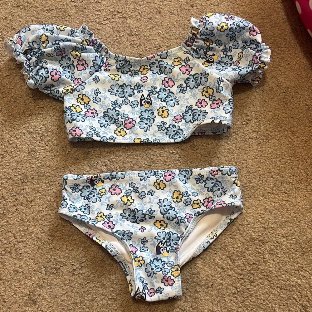 Bluey Floral Two Piece Set